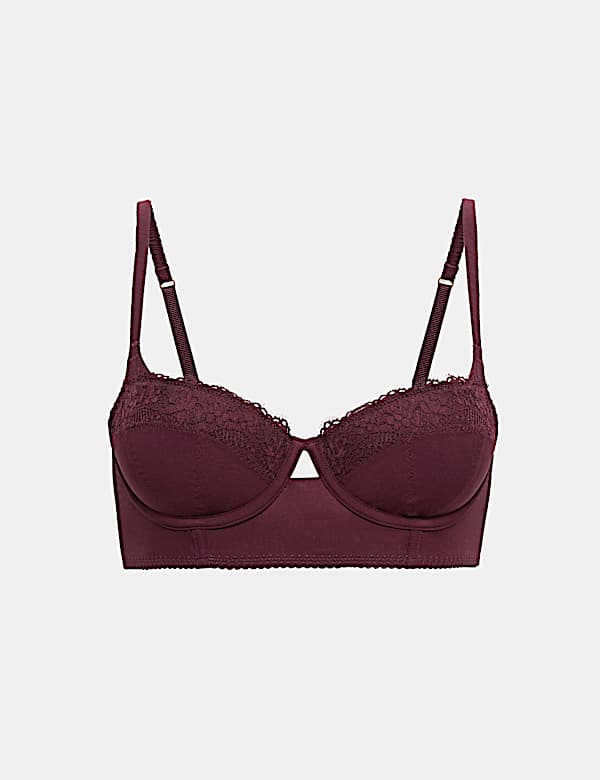 Clara Papertouch Wired Longline Balcony Bra (A-E) - CZ