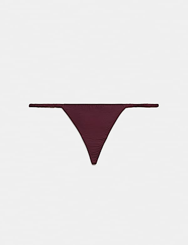 Clara &ndash; Tanga mit Papertouch-Design - DE