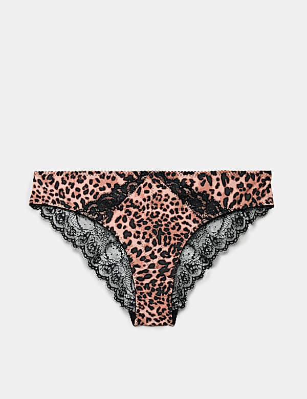 Tanga Clara Papertouch &agrave; motif l&eacute;opard - BE