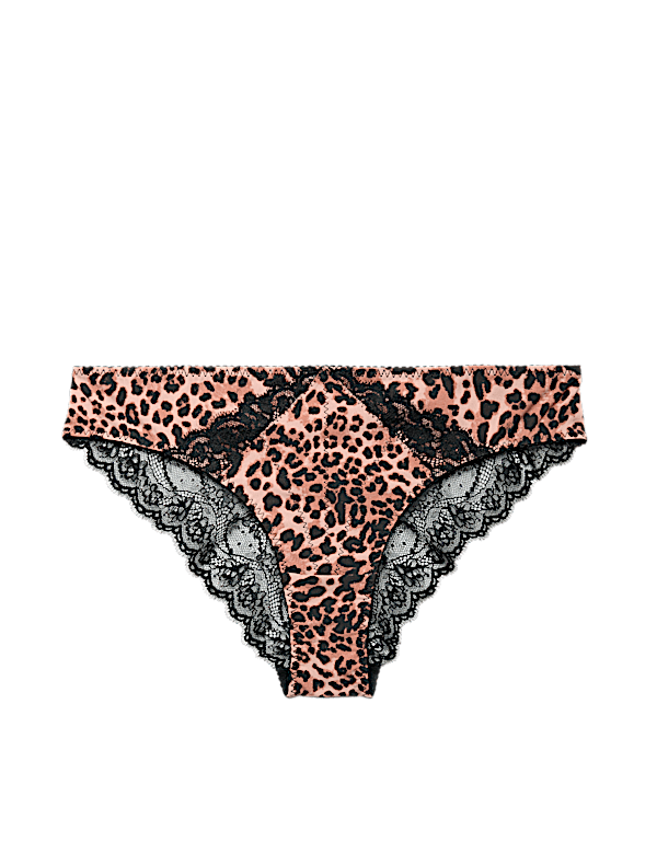 Clara Papertouch Leopard Brazilian Knickers