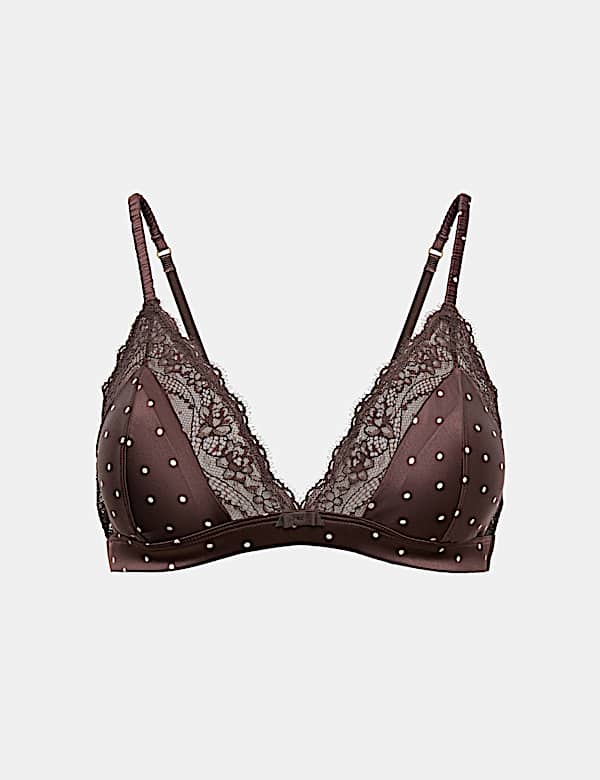 Luna Spot Non Wired Plunge Bralette - IL