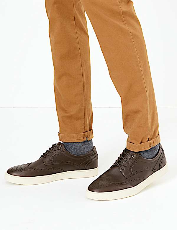 Cupsole Brogue Trainers