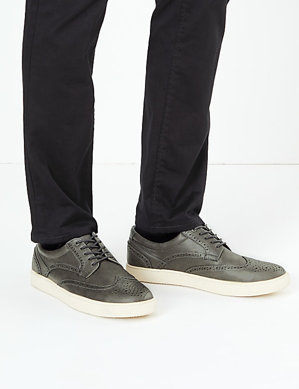 Cupsole Brogue Trainers