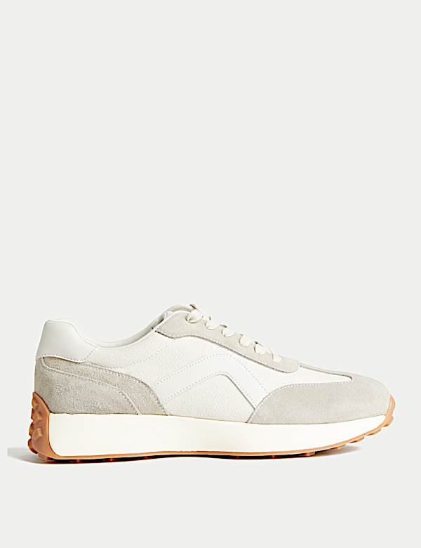 Lace-Up Trainers with Freshfeet&trade;