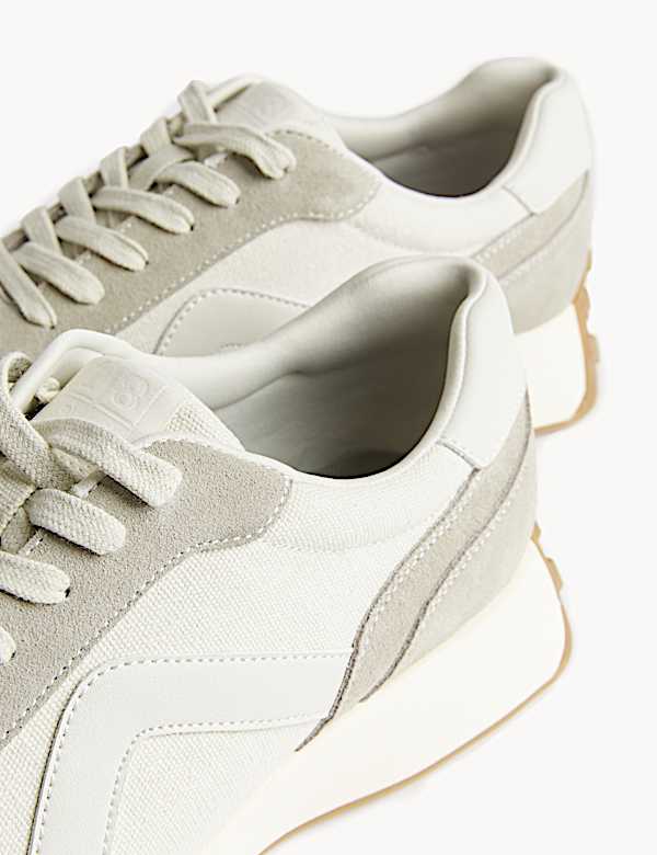 Lace-Up Trainers with Freshfeet&trade;