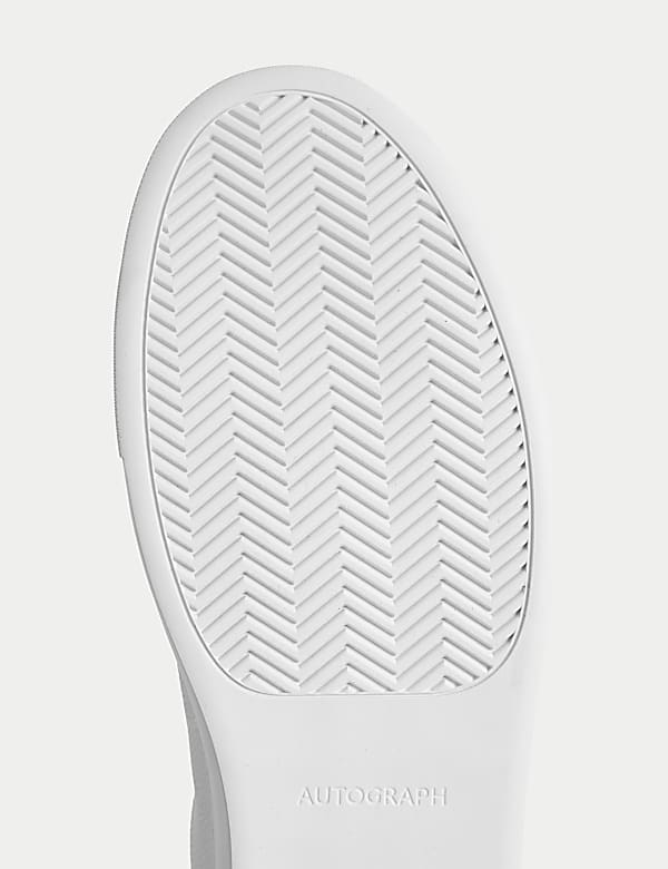 Leren sneakers met veters en Freshfeet&trade; - BE