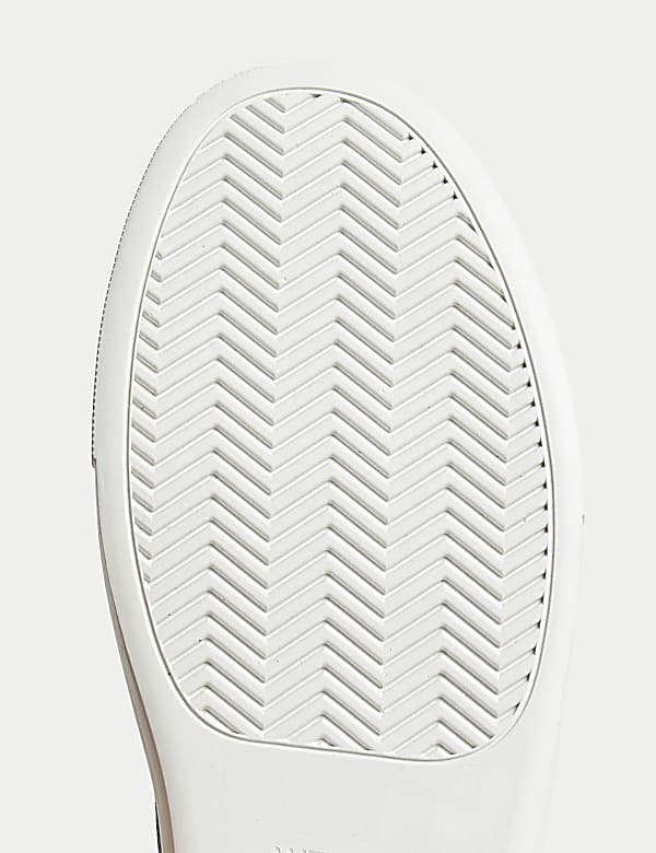 Leather Slip-On Trainers with Freshfeet&trade; - JO