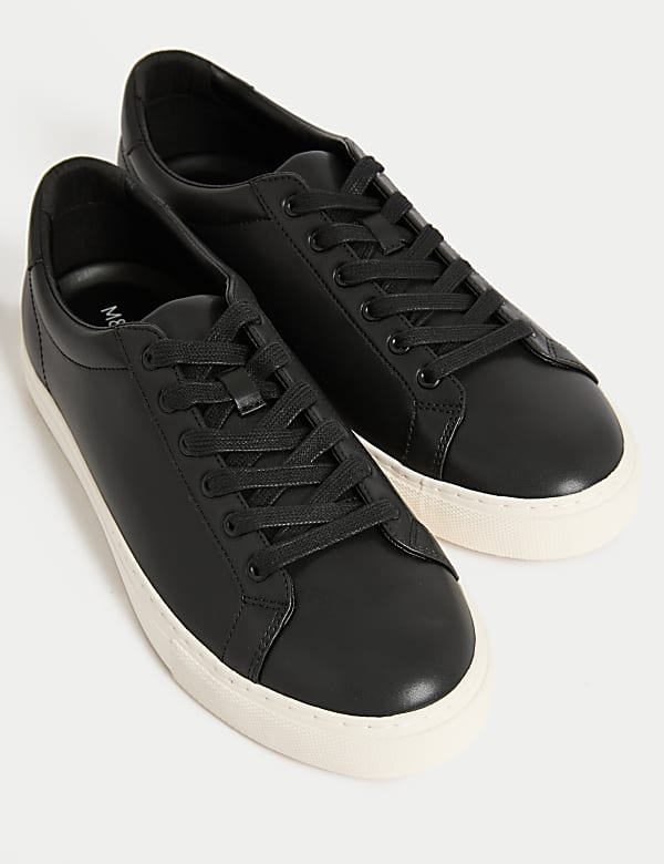 Wide Fit Lace Up Trainers - SE