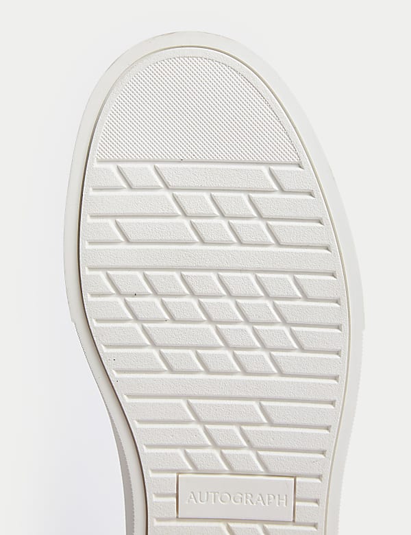 Leather Lace Up Performance Trainers with Freshfeet™ - KR