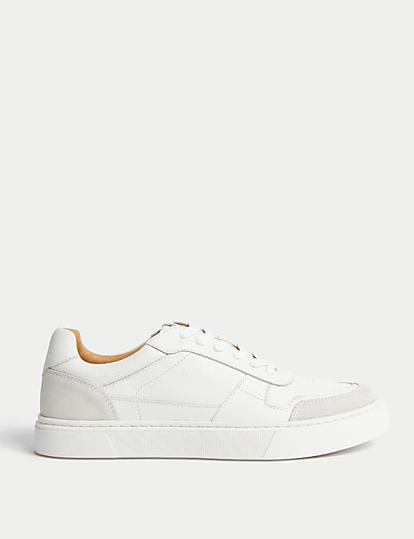 Marks and spencer white sneakers sale