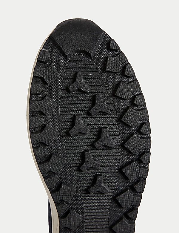 Suede Lace Up Trainers with Freshfeet&trade; - NL