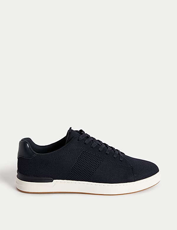 Mesh Lace-Up Trainers - LU