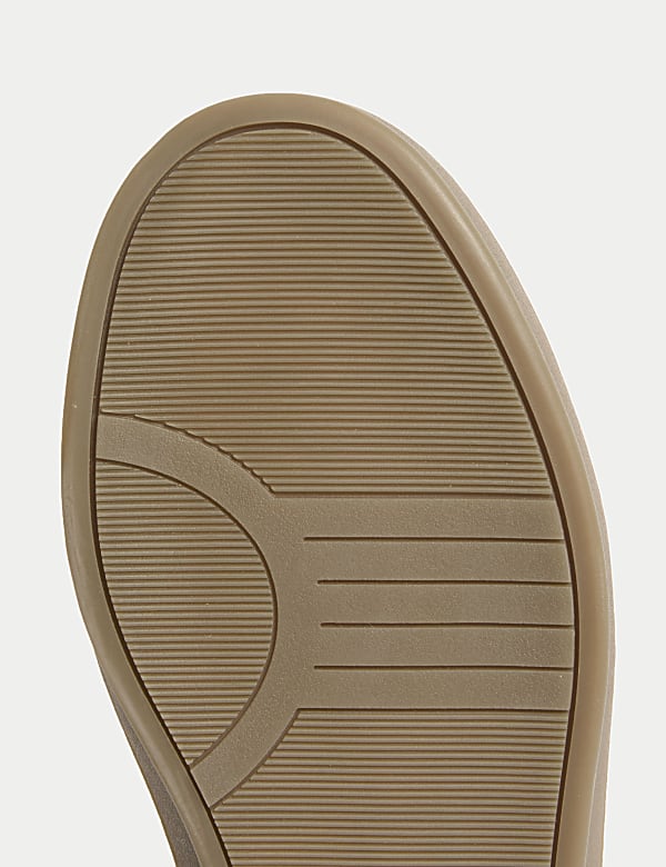 Suede Lace-Up Trainers - GR