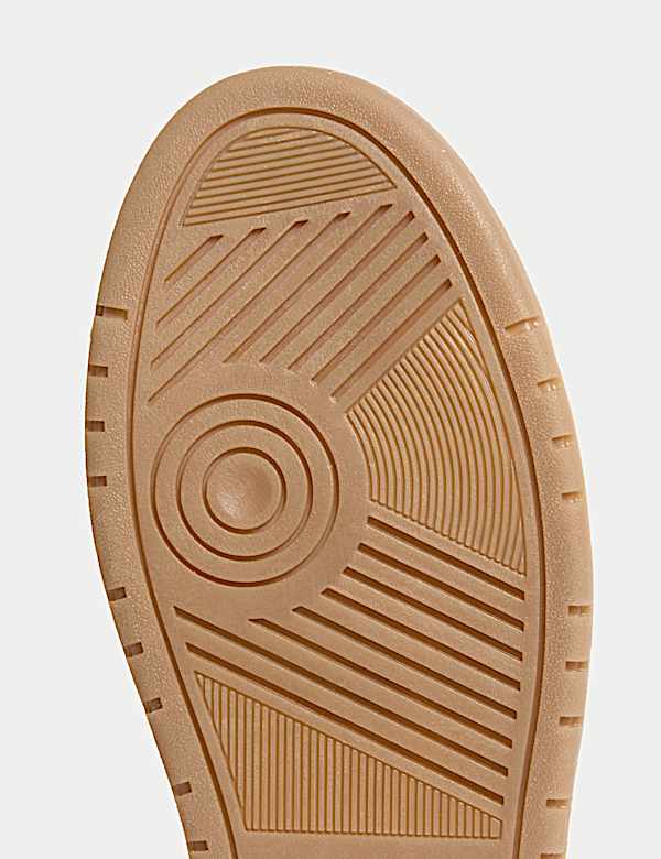 Leather Lace Up Trainers - NL