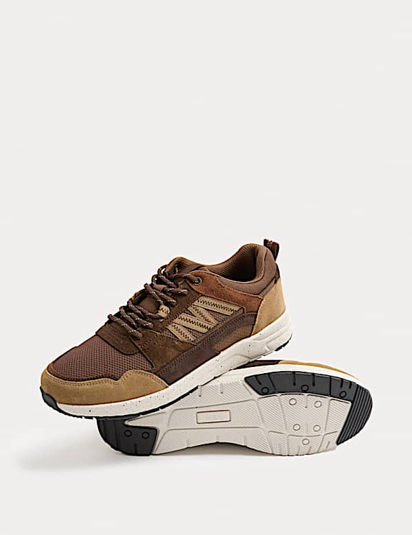 Suede Hiker Trainers - AU