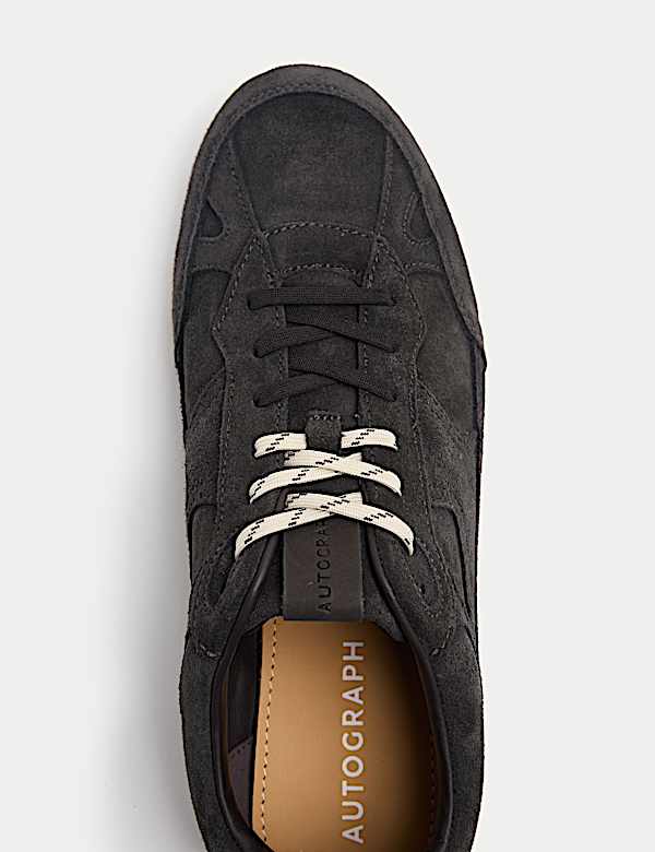 Suede Lace Up Trainers - GR