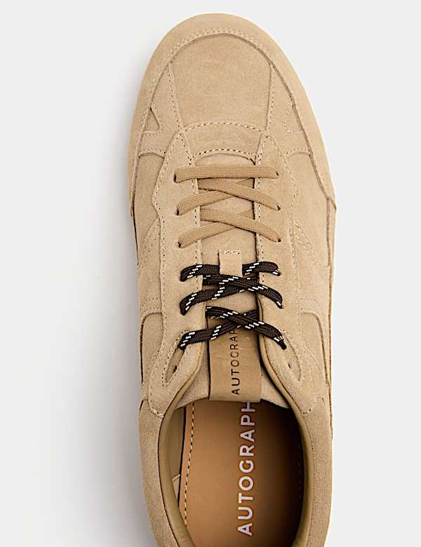 Suede Lace Up Trainers - IL