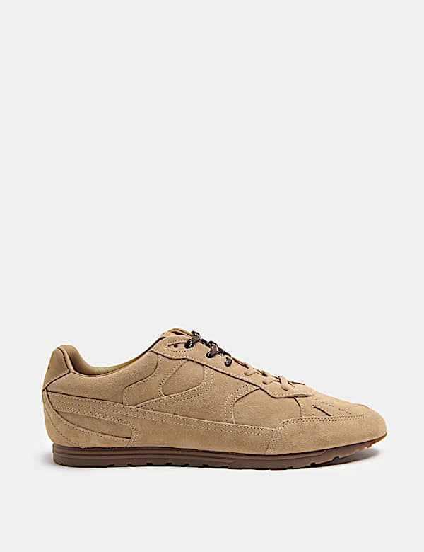 Suede Lace Up Trainers - IL