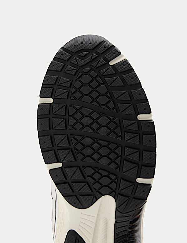 Lifestyle Mesh Mix Lace up Trainers - GR