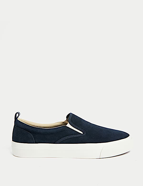 Suede Slip-On Pumps - AL
