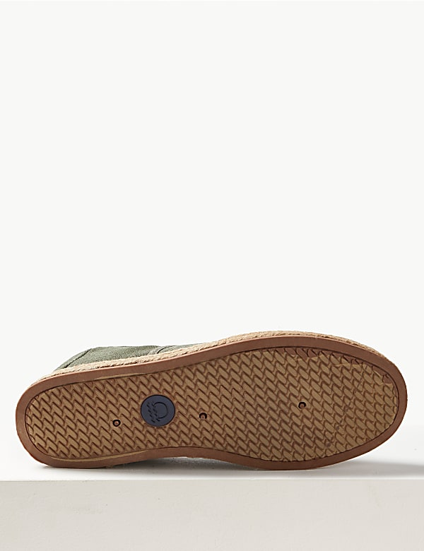 Cotton Slip-on Espadrilles