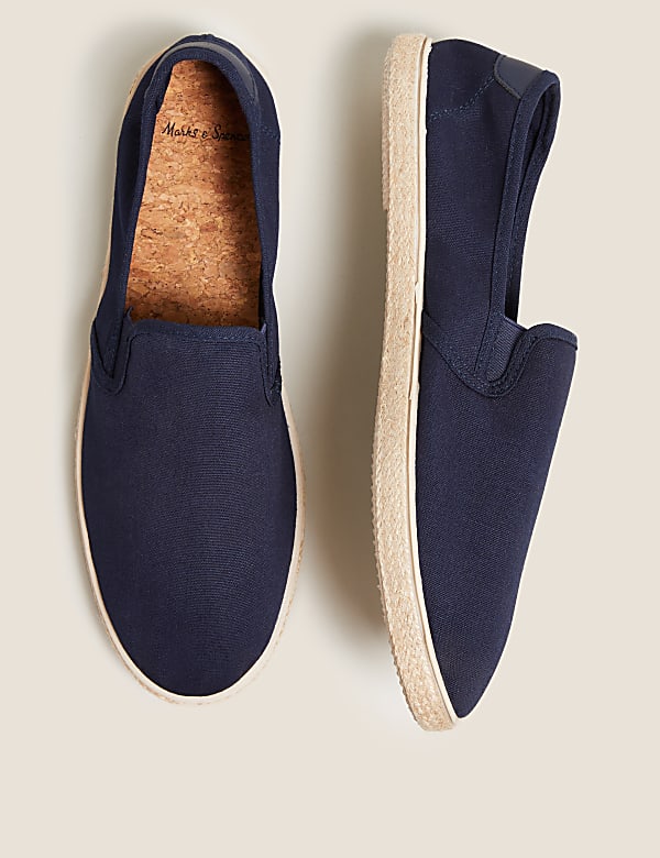 Canvas Slip On Espadrilles