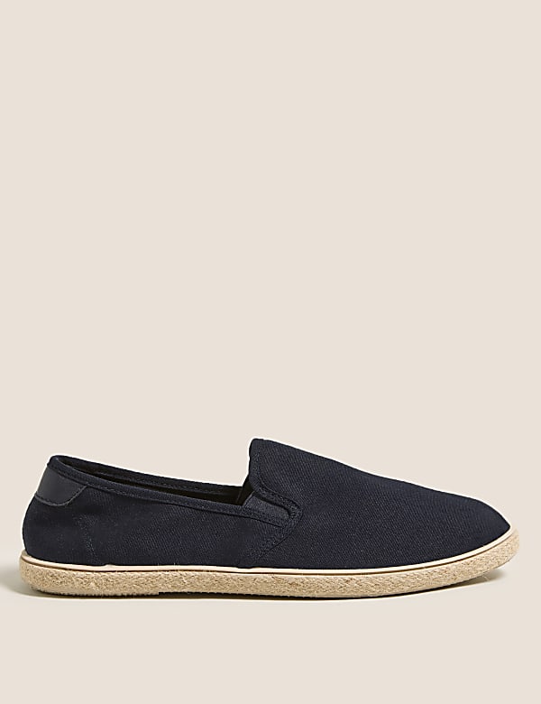 Canvas Slip On Espadrilles