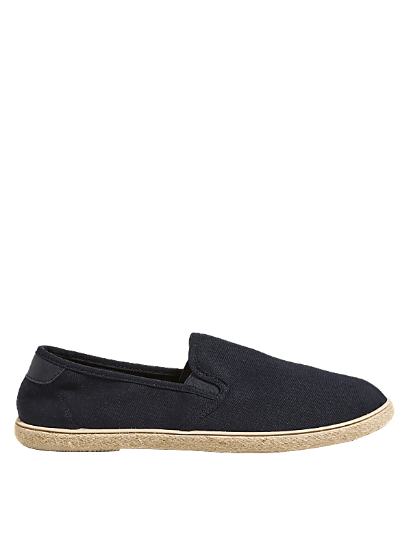 Canvas Slip On Espadrilles