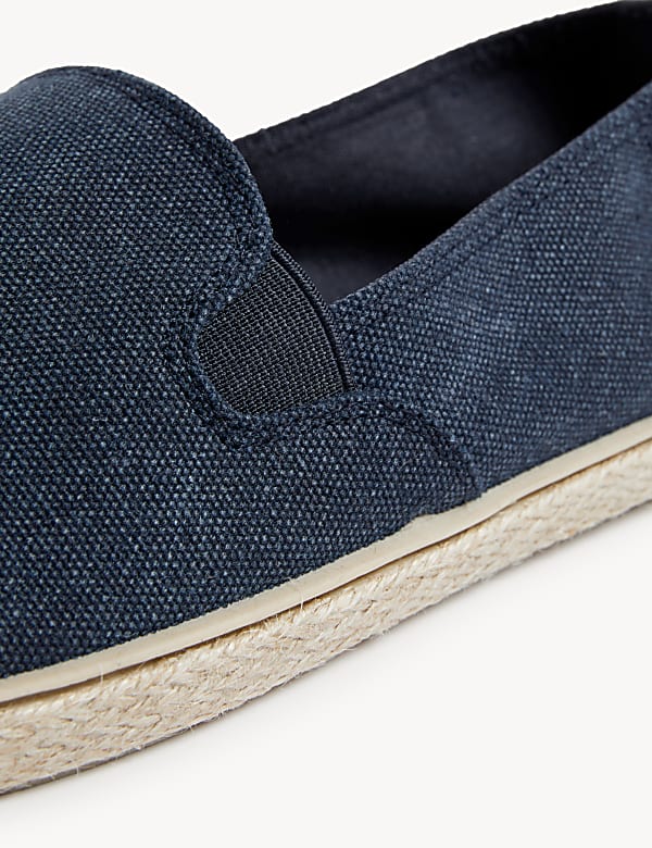 Canvas Slip-On Espadrilles with Freshfeet™