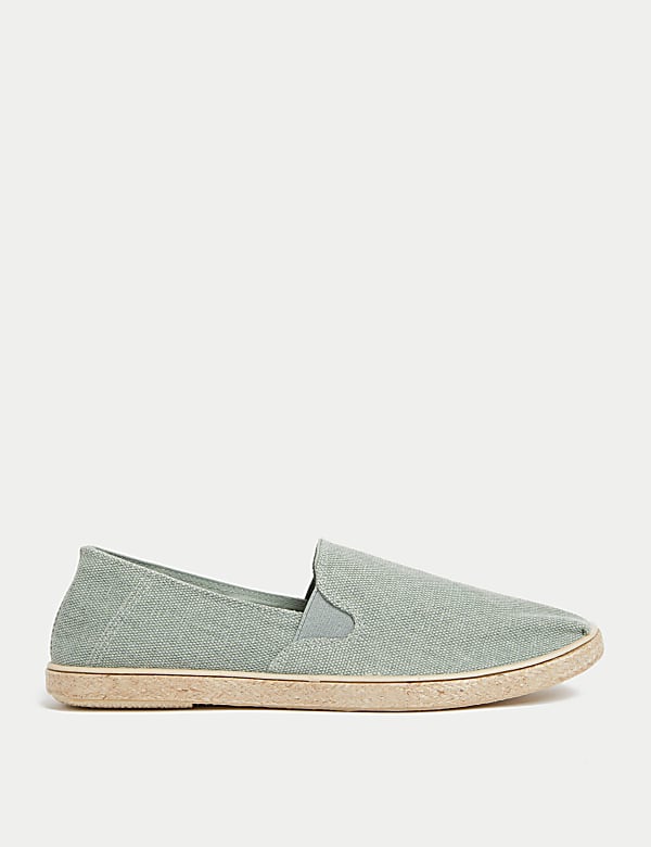 Canvas Slip-On Espadrilles with Freshfeet™