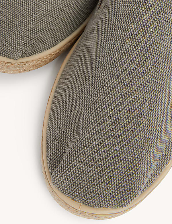 Canvas Slip-On Espadrilles with Freshfeet™