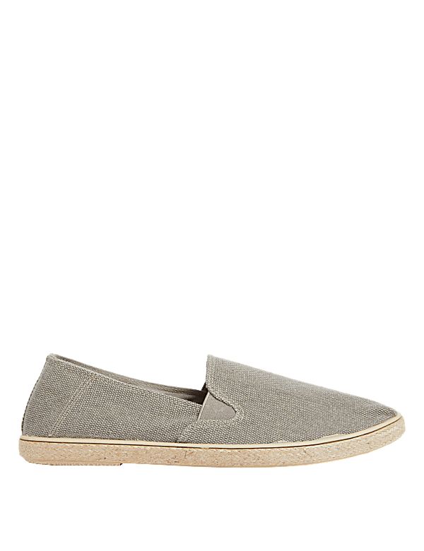 Canvas Slip-On Espadrilles with Freshfeet™
