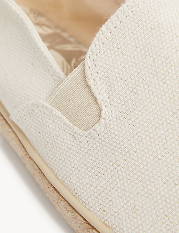 Canvas Slip-On Espadrilles with Freshfeet™