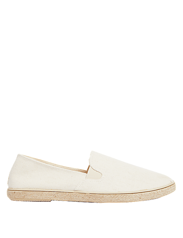 Canvas Slip-On Espadrilles with Freshfeet™