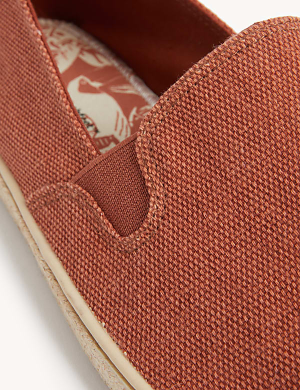 Canvas Slip-On Espadrilles with Freshfeet™