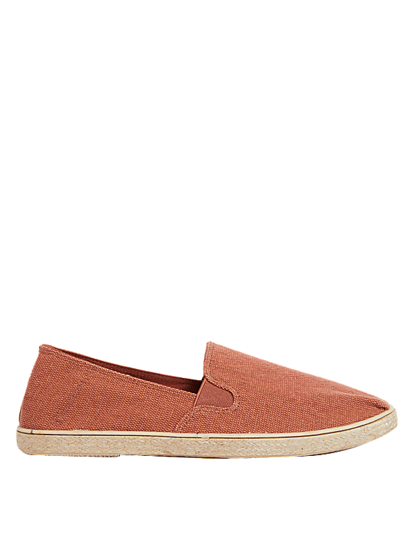 Canvas Slip-On Espadrilles with Freshfeet™