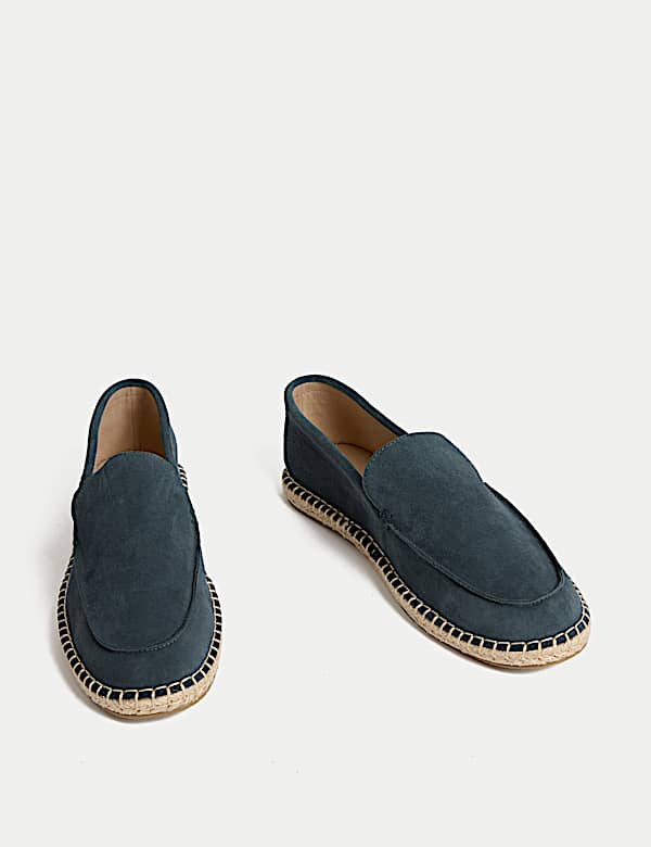 Espadrilles à enfiler en daim - FR