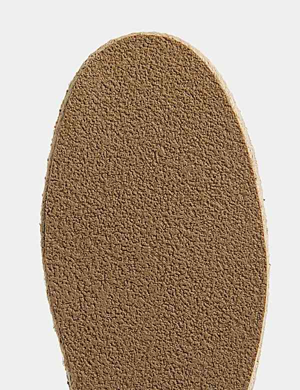 Espadrilles &agrave; enfiler en daim - FR