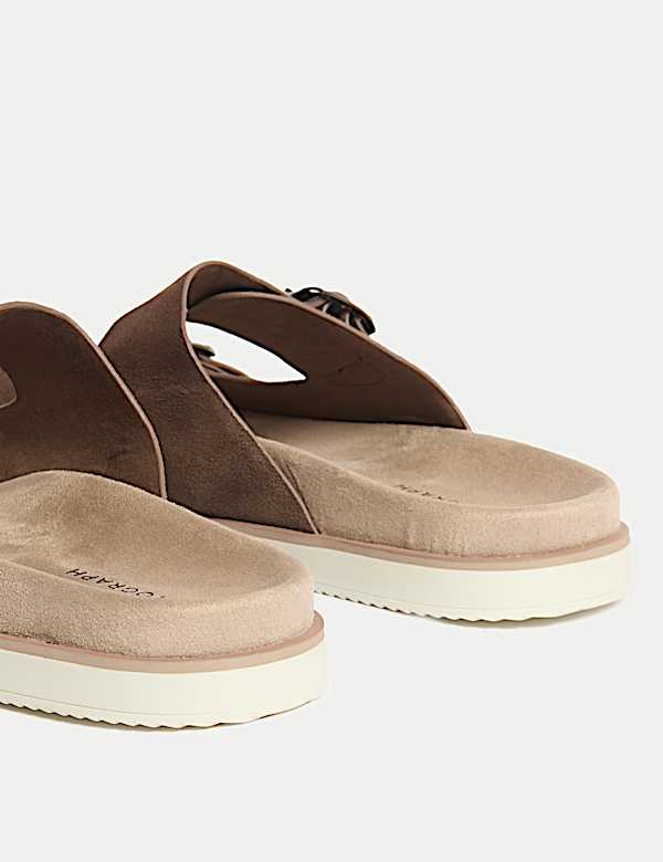 Sandalias de ante sin cordones - ES