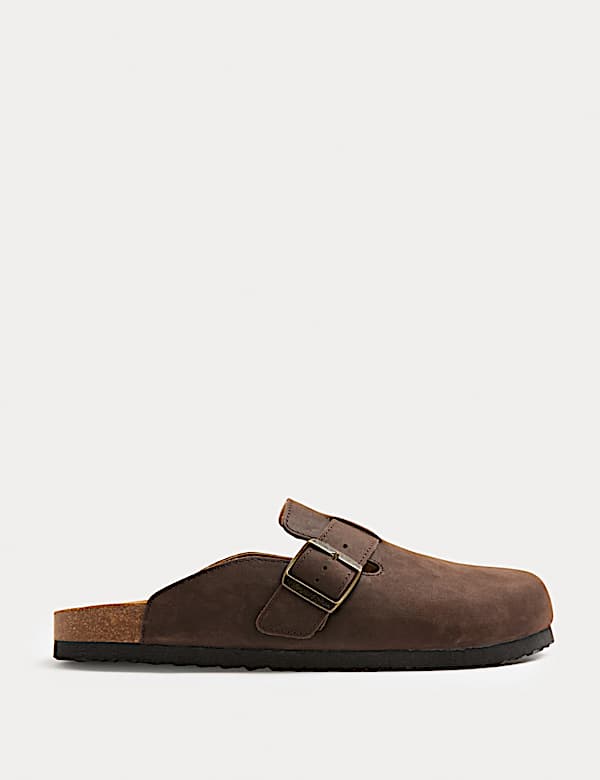 Suede Corkbed Mule - LU
