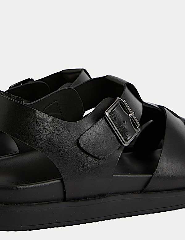 Leather Fisherman Sandals - SE