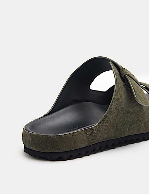 Autograph Suede 2 Strap Sandals - UA