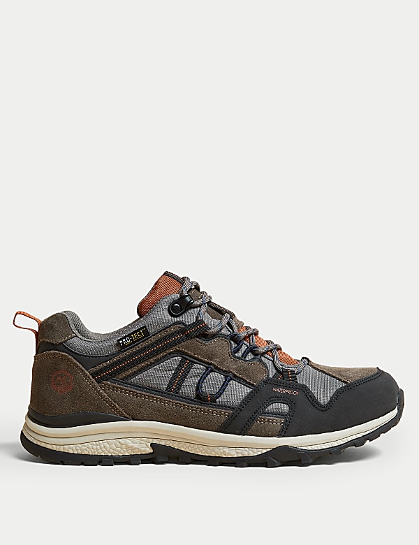 Suede Rip Stop Waterproof Walking Shoes - JP