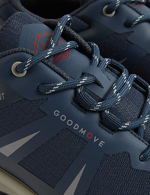 Shower Resistant Lace Up Trekking Trainers - NL