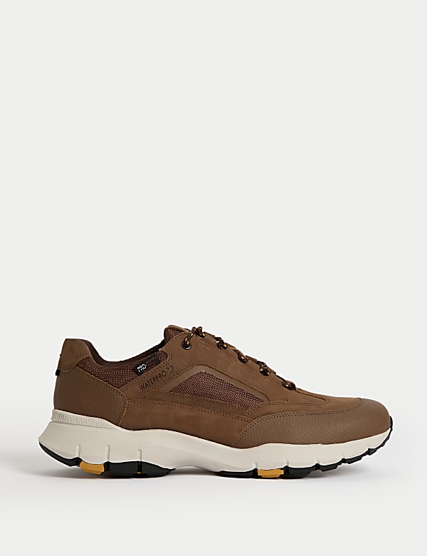 Waterproof Lace Up Walking Shoes
