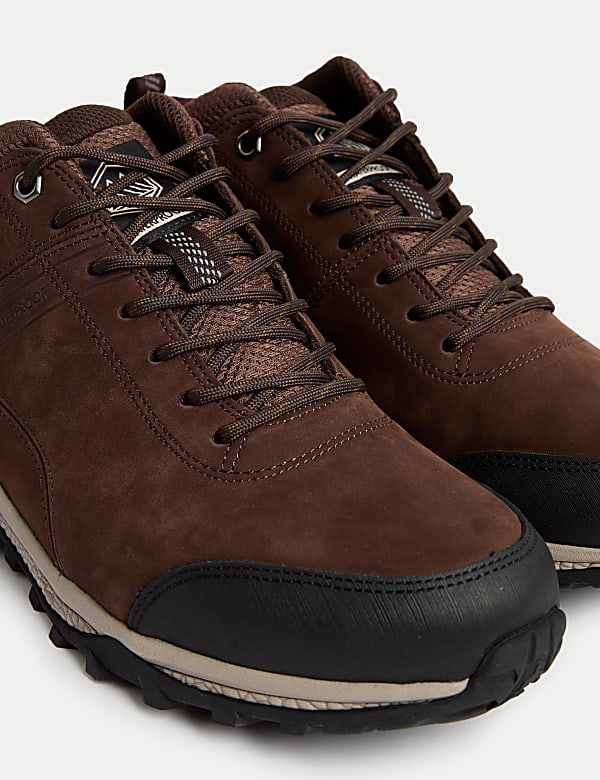 Bottines de marche Chukka imperm&eacute;ables en cuir - FR