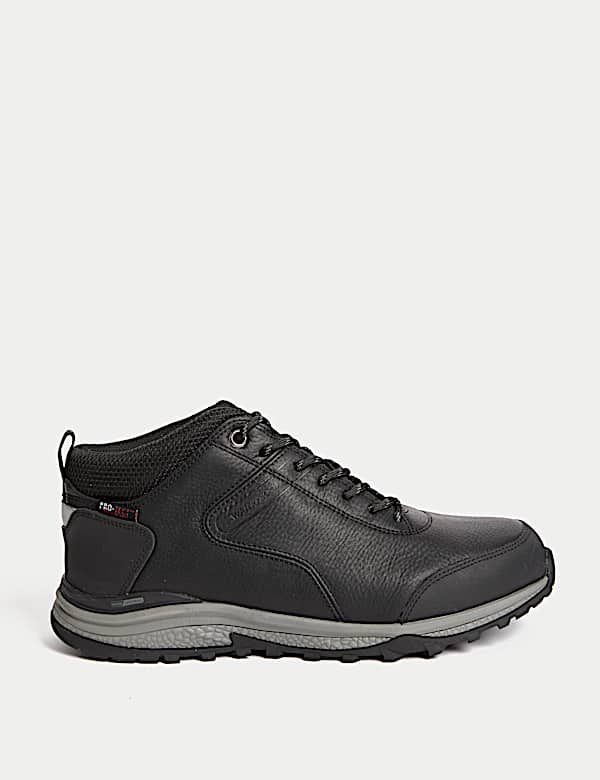 Leather Waterproof Walking Chukka Boots - CY