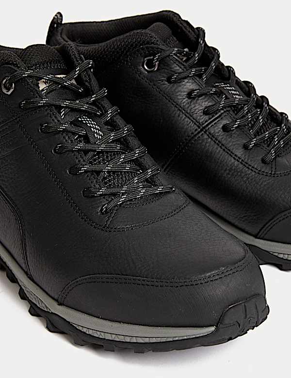 Leather Waterproof Walking Chukka Boots - IT