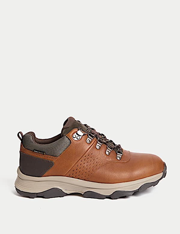 Leather Waterproof Walking Shoes - CA