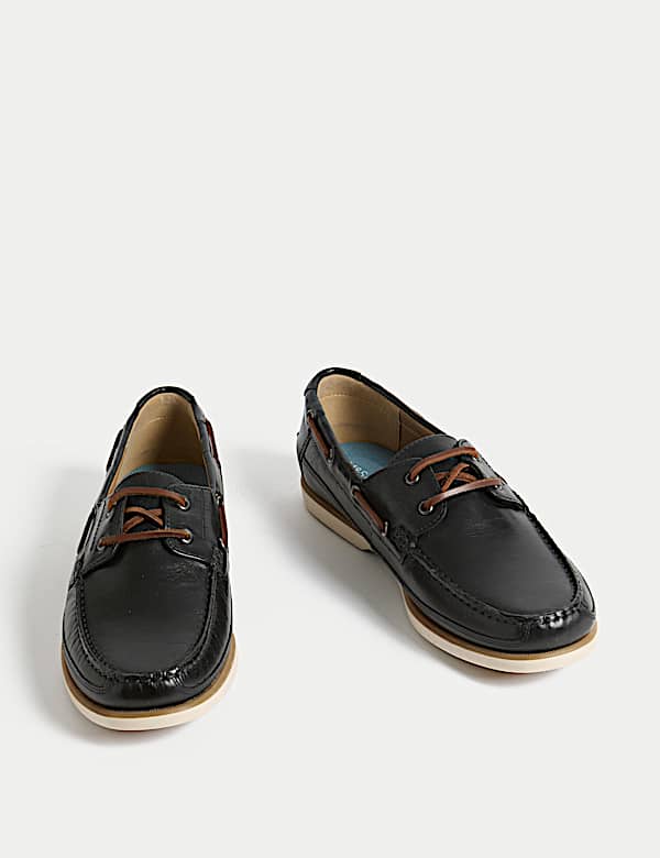 Leather Boat Shoes - NO